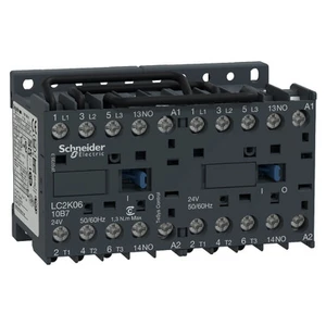 Reversing Contactor, ≤440 VAC, 12 Amp, LC2K1210F7