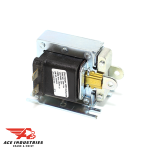 Yale Motor Brake Solenoid Assembly 643954800. High-quality component for safe and efficient motor brake control in electric motors. Yale Motor Brake Solenoid Assembly 643954800. High-quality component for safe and efficient motor brake control in electric motors.