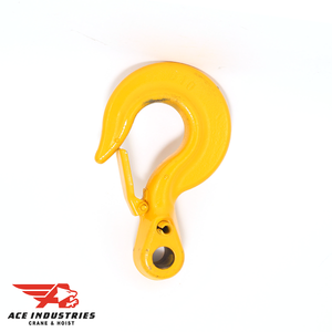 Harrington Hook - ER1DS-1001 is a durable lifting hook with a 1-ton weight capacity, ideal for industrial use. Features a safety latch for secure lifting. Harrington Hook - ER1DS-1001 is a durable lifting hook with a 1-ton weight capacity, ideal for industrial use. Features a safety latch for secure lifting.