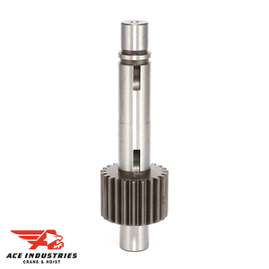 Shaft and Integral Pinion - Load Brake 23 Teeth 21552201 Shaft and Integral Pinion - Load Brake 23 Teeth 21552201