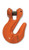Ace Industries Clevlok 12,000lb. 1/2 " Cradle Grab Hook