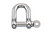 Suncor  - 3/8" Straight D Shackle 316 stainless with Screw Pin Suncor  - 3/8" Straight D Shackle 316 stainless with Screw Pin
