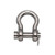Suncor Stainless - 1/4" Anchor Shackle with Oversize Round Pin, 316-NM Stainless Steel Suncor Stainless - 1/4" Anchor Shackle with Oversize Round Pin, 316-NM Stainless Steel