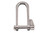 Suncor 3/16" Long D Shackle 316 Stainless Steel with Key Pin