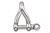 Suncor - 5/32" Twist Shackle 316 stainless with Screw Pin Suncor - 5/32" Twist Shackle 316 stainless with Screw Pin
