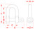 Suncor  - 7/8" Straight D Shackle 316 stainless with Screw Pin Suncor  - 7/8" Straight D Shackle 316 stainless with Screw Pin
