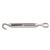 Suncor Stainless - 5/16" X 4-1/2" Forged Hook & Eye Turnbuckle, 316-NM Stainless Steel Suncor Stainless - 5/16" X 4-1/2" Forged Hook & Eye Turnbuckle, 316-NM Stainless Steel