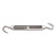 Suncor Stainless - 5/16" X 4-1/2" Forged Hook & Hook Turnbuckle, 316-NM Stainless Steel Suncor Stainless - 5/16" X 4-1/2" Forged Hook & Hook Turnbuckle, 316-NM Stainless Steel