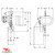 Budgit 6000 2 Ton Air Chain Hoist 6 fpm or 15 fpm, Pendant Control - Drawing Budgit 6000 2 Ton Air Chain Hoist 6 fpm or 15 fpm, Pendant Control - Drawing