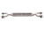 Suncor - 3/8" X 6" Forged Jaw & Jaw Turnbuckle, 316-NM Stainless Steel Suncor - 3/8" X 6" Forged Jaw & Jaw Turnbuckle, 316-NM Stainless Steel