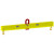 M & W Adjustable Length Lifting Beam with Swivel Hook Bottoms