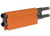 Conductix 8-Bar 10 ft. Conductor Bar, 110A, Galvanized Steel, Orange PVC Cover