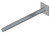 Conductix Collector Mounting Bar, Single-Post, 1.0 in sq, 16 in L