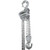 OZ Lifting 2 Ton Manual Chain Hoist OZSS020-CH