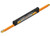 Conductix Safe-Lec 2 Expansion Section 14.76 ft., 400A Copper, Orange PVC Cover, w/splice joint