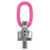 Rud 1.5 Ton Pink Swivel Eye Bolt - Caldwell Heavy Duty Lifting Point front view Rud 1.5 Ton Pink Swivel Eye Bolt - Caldwell Heavy Duty Lifting Point front view