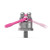 Rud 1.5 Ton Pink Swivel Eye Bolt - Caldwell Heavy Duty Lifting Point in motion view Rud 1.5 Ton Pink Swivel Eye Bolt - Caldwell Heavy Duty Lifting Point in motion view
