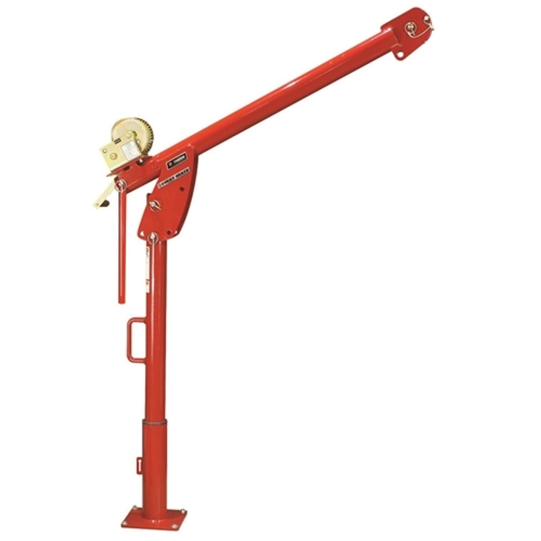 WRBM00624N05441: Wire Rope Hoist, Base Mount, 3 Ton, 24 FPM, 54 Ft. Lift,  4/1 Reeving - ACI HOIST