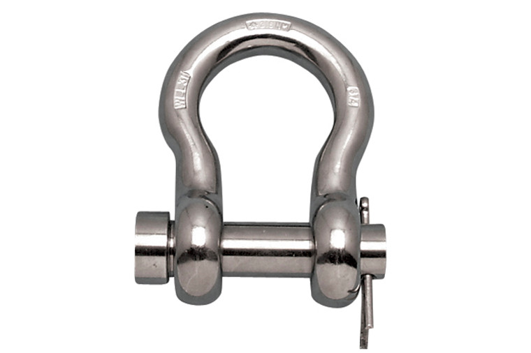Suncor - 7/16" Anchor Shackle 316 stainless with Oversize Round Pin Suncor - 7/16" Anchor Shackle 316 stainless with Oversize Round Pin