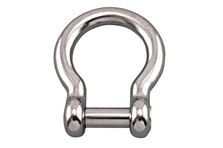 Suncor - 3/4" Bow Shackle 316 stainless with no Snag Pin Suncor - 3/4" Bow Shackle 316 stainless with no Snag Pin