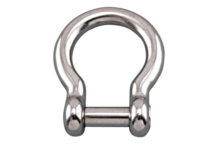 Suncor - 15/32" Bow Shackle 316 stainless with no Snag Pin