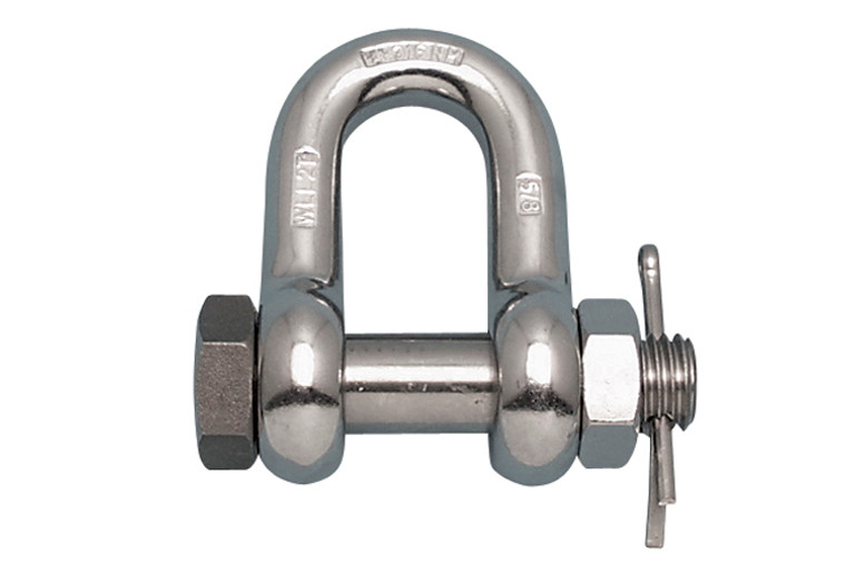 Suncor  - 7/8" Bolt Chain Shackle 316 stainless with Oversize Bolt