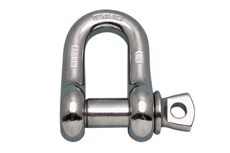 Suncor - 3/8" Chain Shackle 316 stainless with Oversize Screw Pin