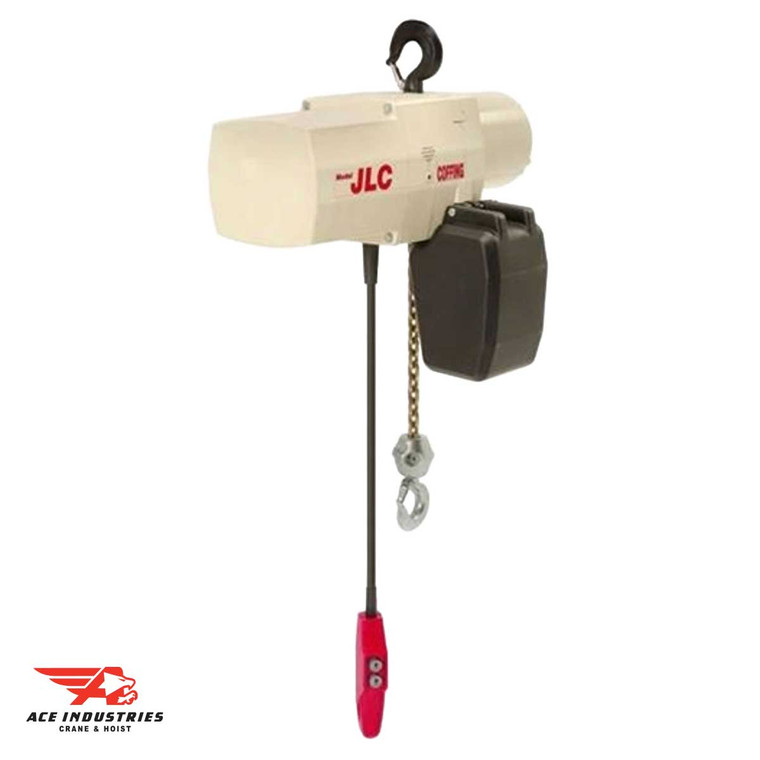 Coffing JLC 1/4 Ton Electric Hoist - 16 fpm Single or Three Phase