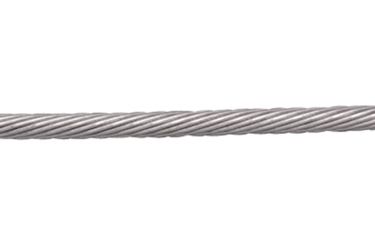 Suncor Stainless - 7/32" Wire Rope 316 Stainless Steel - 1 X 19