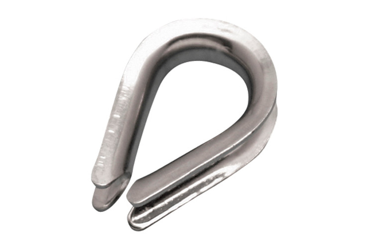 Suncor - 1/2" Standard Wire Rope Thimble 316 Stainless Steel Suncor - 1/2" Standard Wire Rope Thimble 316 Stainless Steel
