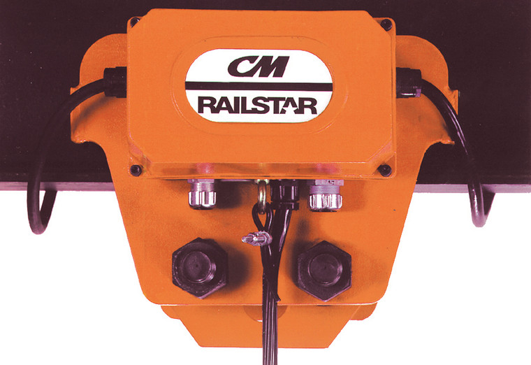 CM Railstar 1/8 to 2 Ton, Motor Driven Trolley