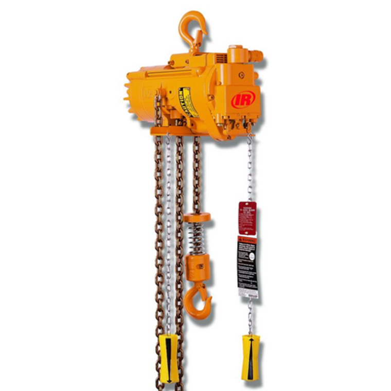 Ingersoll Rand MLK 1/4 Ton Air Chain Hoist, Pull Cord Controlled