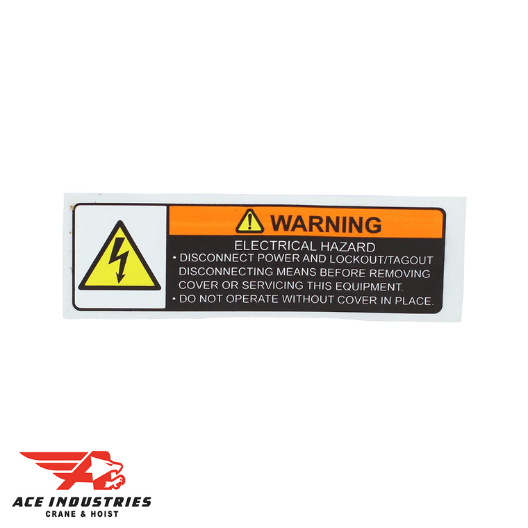 CM Electrical Warning Label, 24842