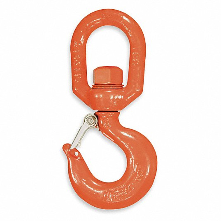 CM Alloy 11,025 lb. Swivel Rigging Hook with Latch CM Alloy 11,025 lb. Swivel Rigging Hook with Latch