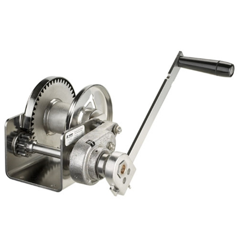 Thern M4042PBSS Model-1,000 lb. Spur Gear Hand Winch-Stainless Steel