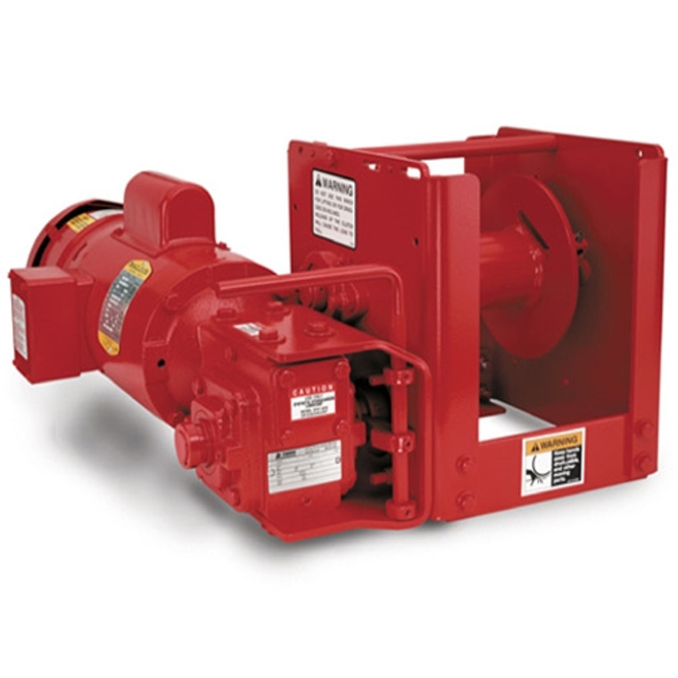 Thern 4WS Series 800 lb. Worm/Spur Gear Electric Winch