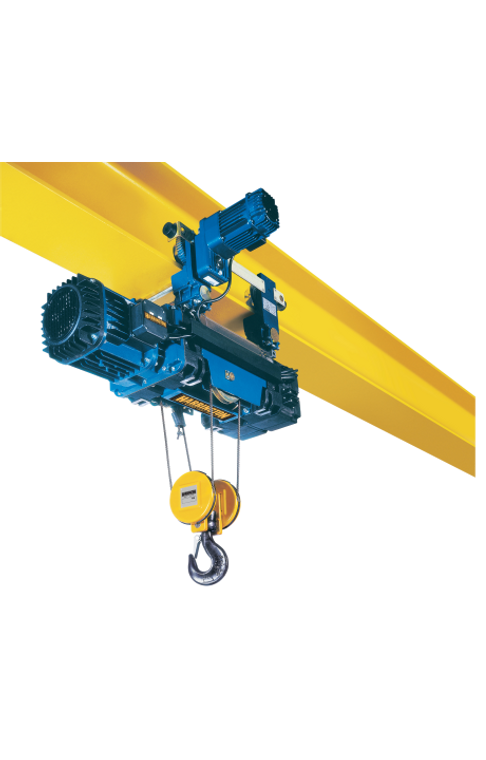 Harrington RH-Advantage 7-1/2 Ton, Wire Rope Hoist with Trolley