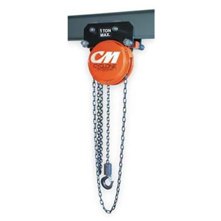 CM Cyclone 5 Ton Integrated Trolley Hand Chain Hoist