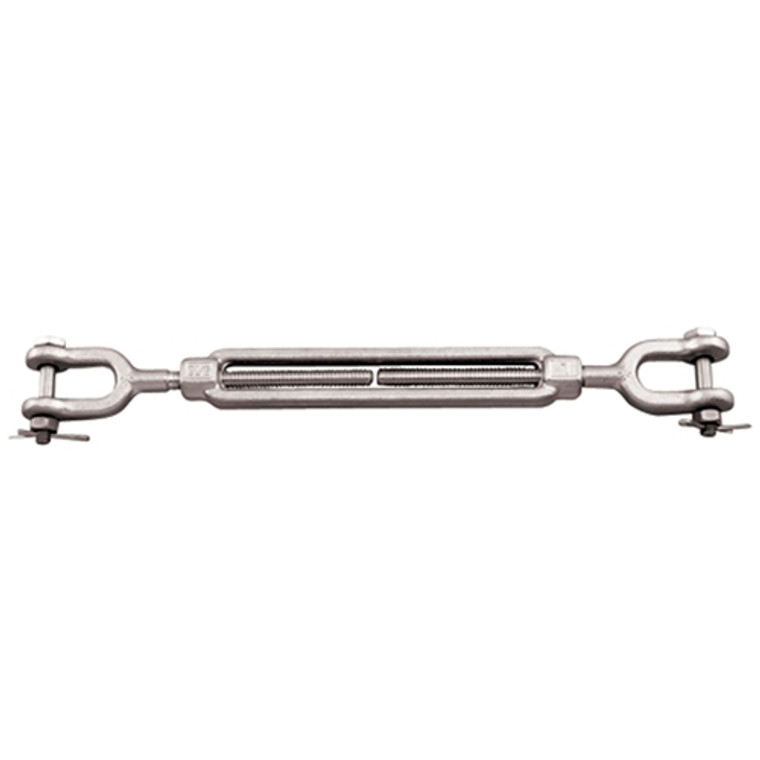 Suncor - 1/2" X 6" Forged Jaw & Jaw Turnbuckle, 316-NM Stainless Steel