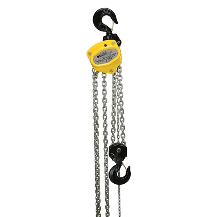 OZ Premium 5 Ton Hand Chain Hoist w/Overload Protection