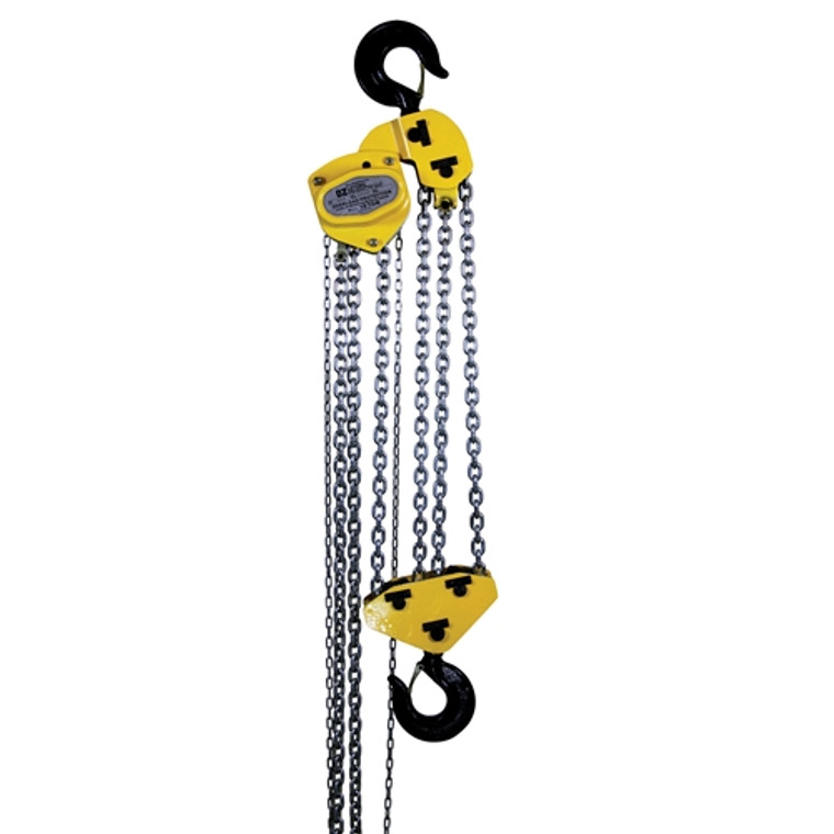 OZ Premium 10 Ton Hand Chain Hoist w/Overload Protection