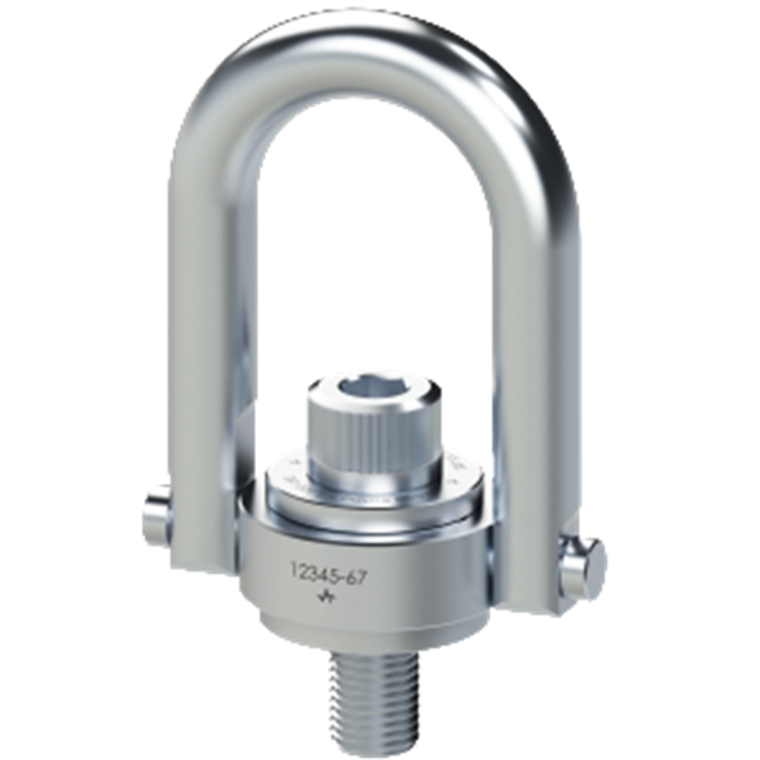 ADB Safety Engineered 5,000 lb. Long Bar Stainless Steel Hoist Ring, 29331