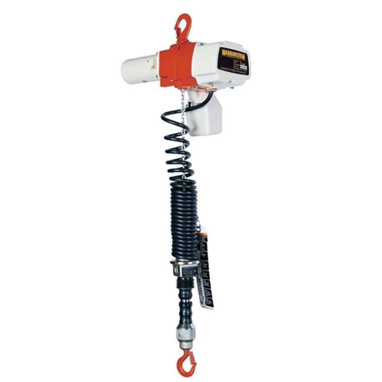 HARRINGTON ED-DA Series 220 lb. Electric Chain Hoist, Cylinder Control Dual Speed