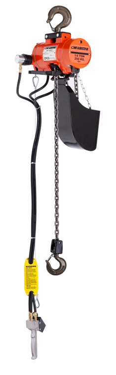 CM AirStar 1/2 Ton Air Hoist  45 fpm, Pendant Controlled - 7401D