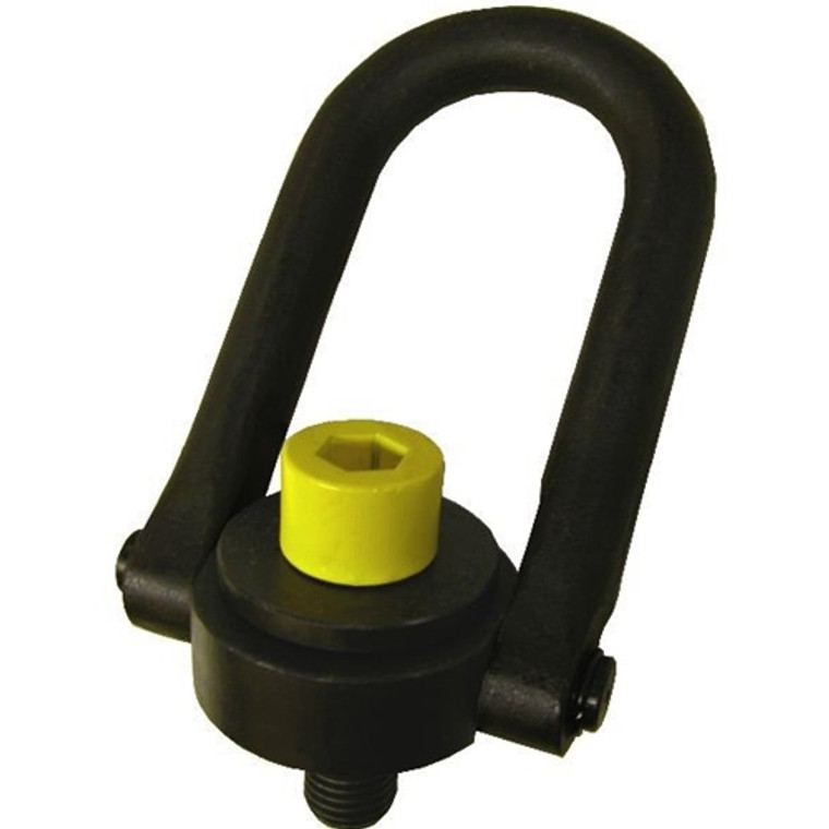 ACTEK 3/8” Safety Swivel 600 lb. Black Oxide Hoist Ring, 46100