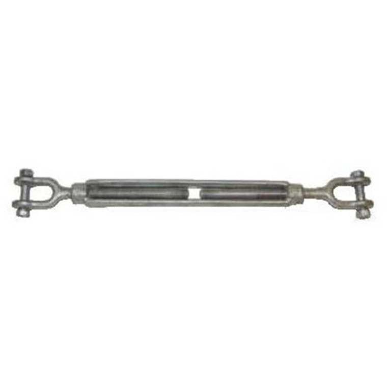 CM 15,200 WLL - 1-1/4x12" Jaw & Jaw Galvanized Turnbuckle (CM2012JJ)