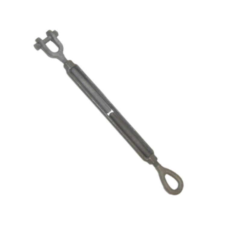 CM 7,200 WLL - 7/8x 12" Jaw & Eye Galvanized Turnbuckle (CM1412JE)
