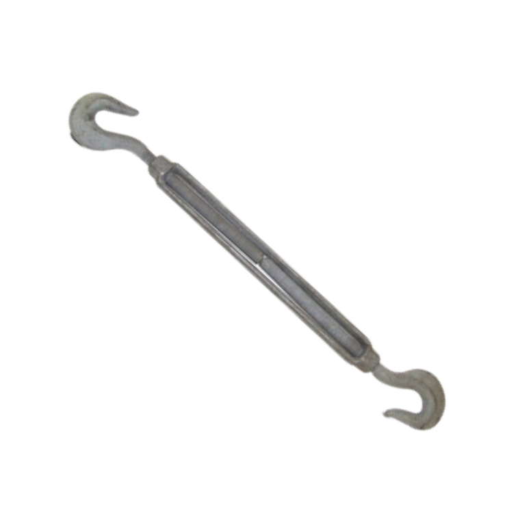 CM 400 WLL - 1/4 x 4" Hook & Hook Galvanized Turnbuckle (CM0404HH)