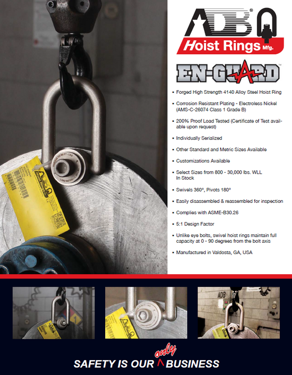 ADB En-Guard Hoist Ring Brochure