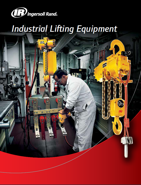 Ingersoll Rand Series HLK & MLK Air Chain Hoist Brochure